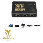 5 port hdmi switch in 5 out / 5x1 HDMI Switch CH - Black (BS-T)