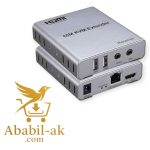 HDMI KVM Extender 60M USB Via Cat6 Rj45 Ethernet Cable Transmitter Receiver (BS-T)