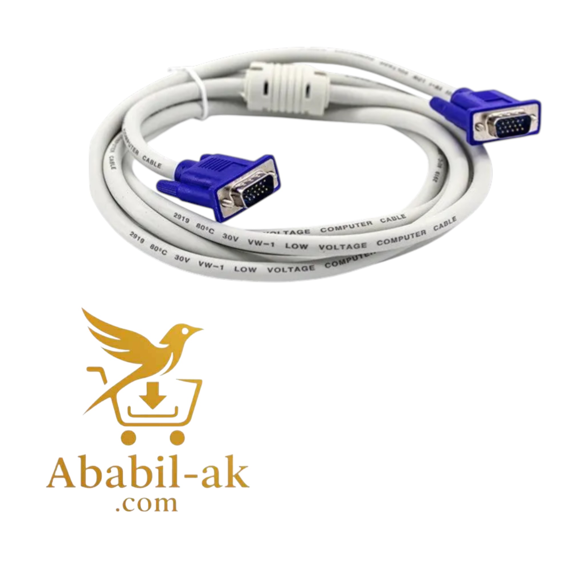 3m vga cable mail from mail to mail 15 pin computer monitors, projectors (BS-T)
