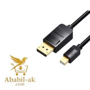 VENTION HAABG Mini DP to DP Cable 1.5M Black (G-B)