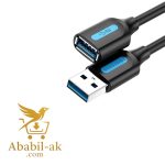 VENTION CBHBI USB 3.0 A Male to A Female Extension Cable 3M black PVC Type (G-B)