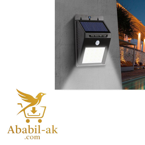 30 LED Motion Sensor Wall Solar Light Waterproof Security Lamp C-1725 (N-S)