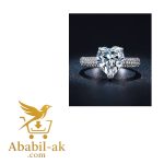 Heart Shaped Finger Ring C-1314 (N-S)