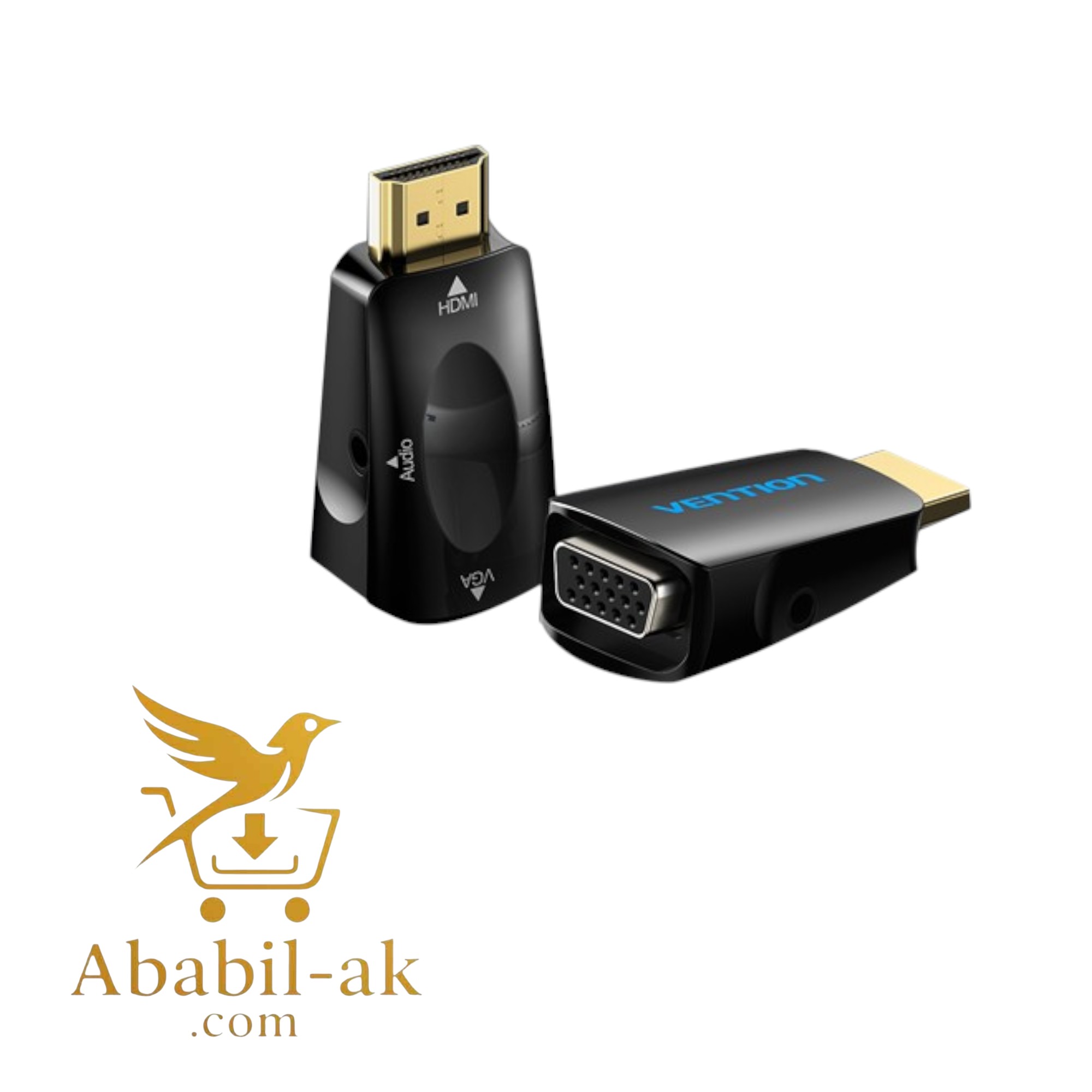 VENTION AIDB0 HDMI to VGA Converter with 3.5MM Audio (G-B)