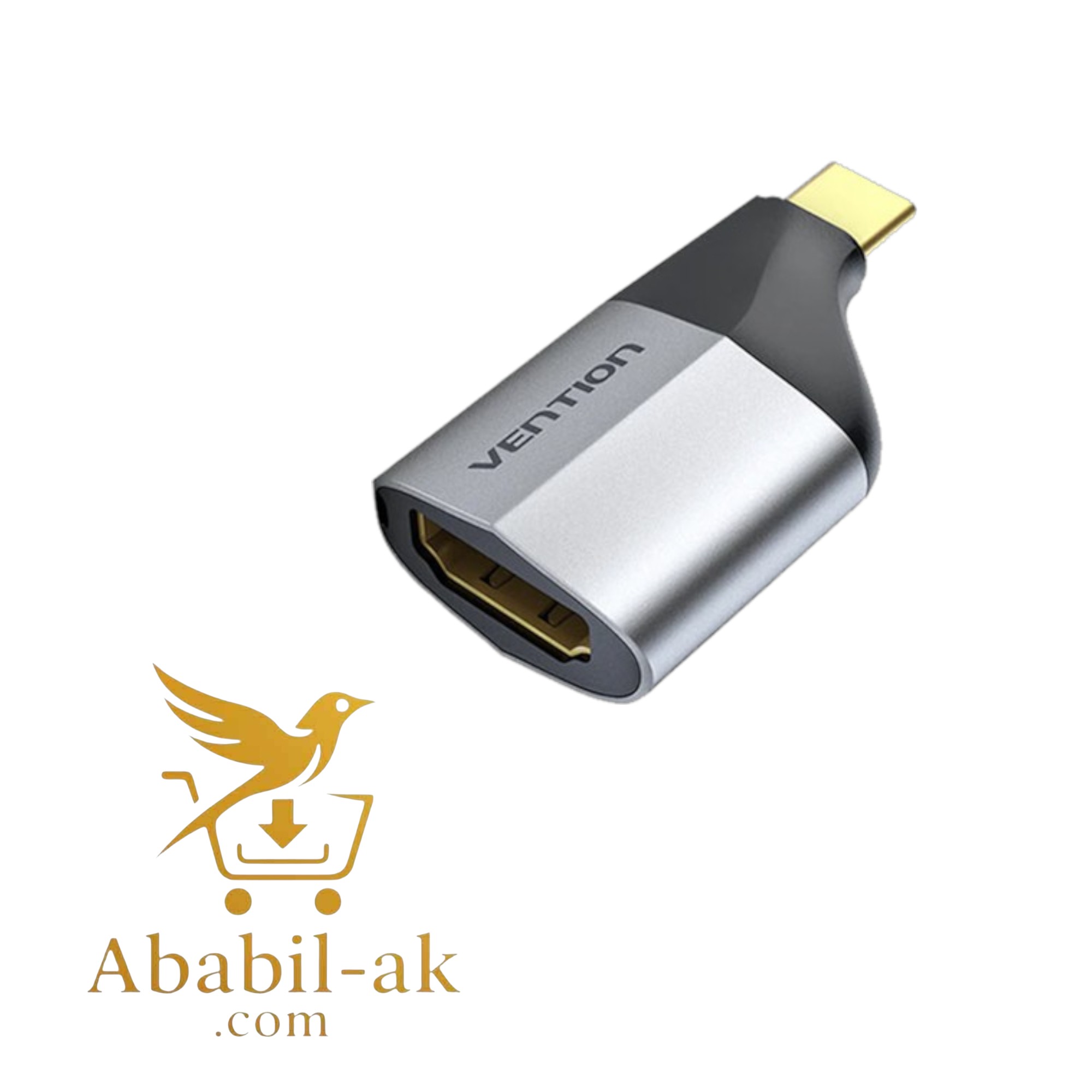 VENTION TCAH0 Type-C to HDMI Adapter Gray Alloy Type (G-B)
