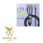 3-in-1 Super Fast Charging Cable 100w C-2187 (N-S)