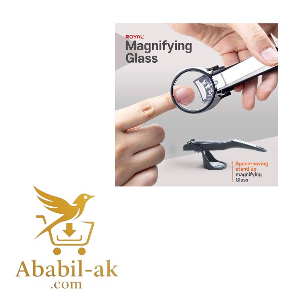 Exclusive Nail Cutter with Magnifying Glass C-2154 (N-S)