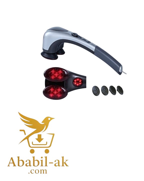 Healthcave Double Head Massager Brand: Healthcave Material: Plastic Special feature: Heat Product benefit: Blood Flow Control C-2299 (N-S)
