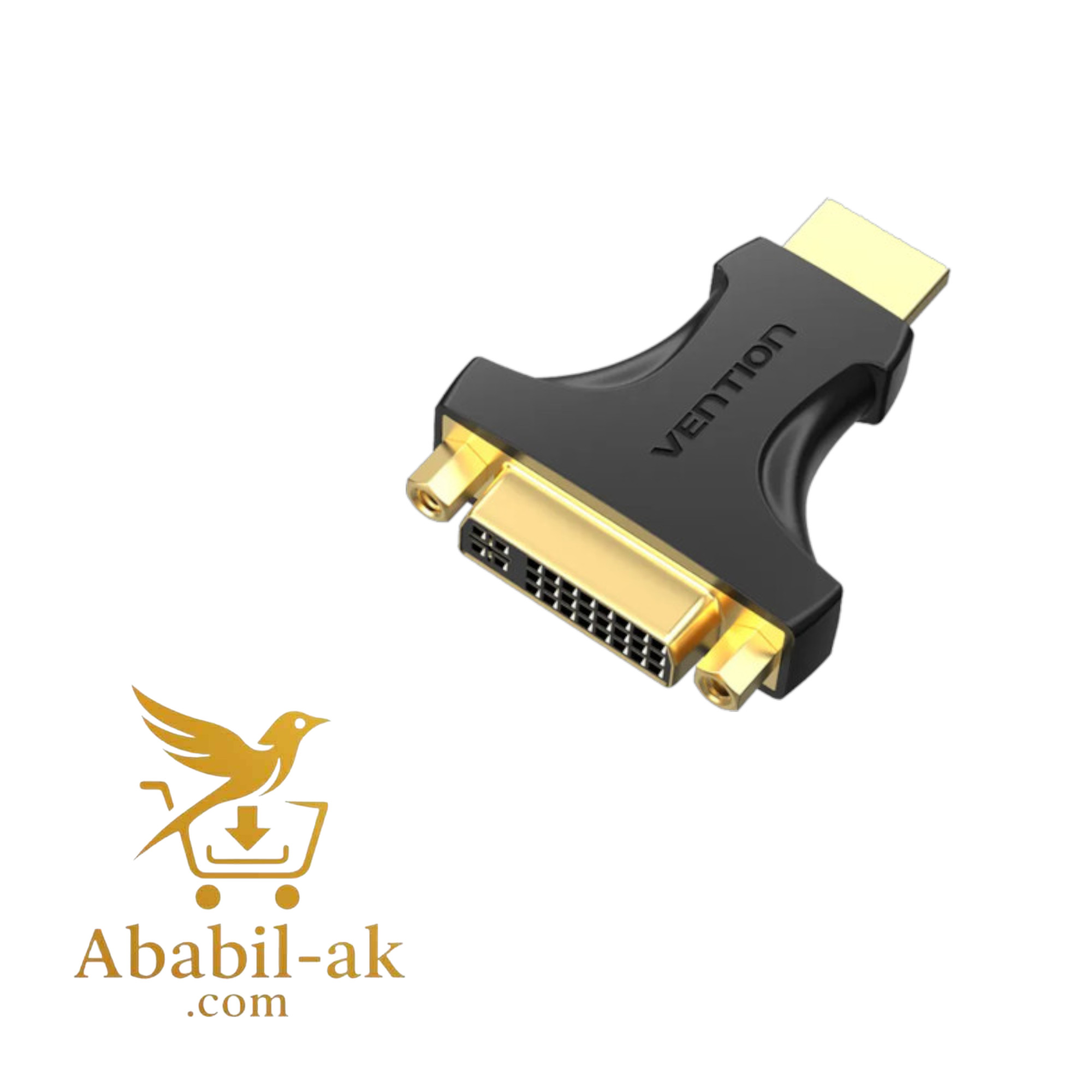 VENTION AIKB0 HDMI Male to DVI (24+5) Female Adapter Black (G-B)