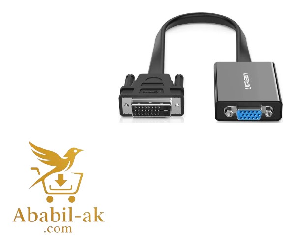 UGREEN DVI TO VGA ADAPTER (24+1) ITEM NO-40259 (C-S)