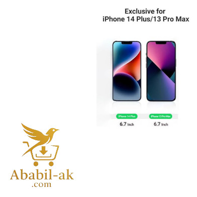 UGREEN 80992 Full Coverage Privacy Screen Protector with Installation Frame for iPhone 14 Plus/13 Pro Max (1-Pack)#SP20 (G-B)