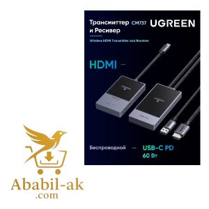 UGREEN 35031A Wireless HDMI Transmitter and Receiver#CM737 (G-B)