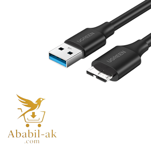 UGREEN US130 (10840) USB 3.0 A to Micro B Cable – 0.5M (C-S)