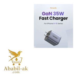 UGREEN 15538 Nexode 35W 2-Port GaN Fast Charger US#CD350 (G-B)