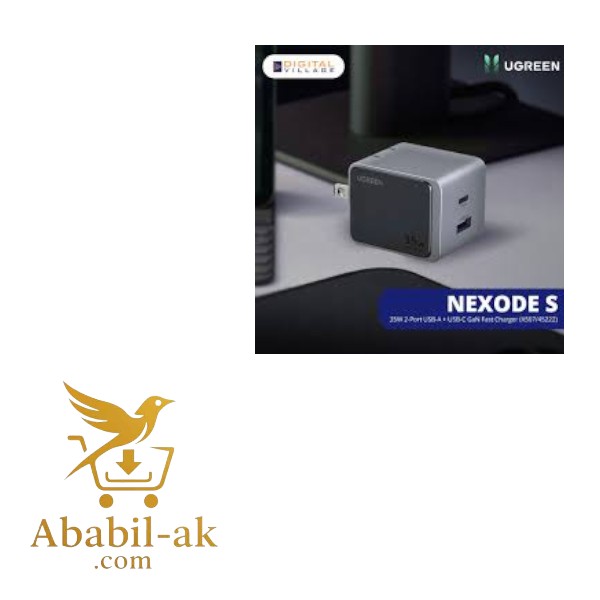 UGREEN 45222 Nexode S 35W 2-Port GaN Fast Charger US#X507 (G-B)