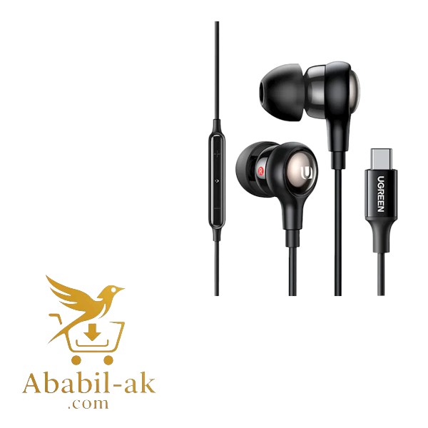 UGREEN 30638 In-Ear Earphones with Type-C Connector #EP103 (G-B)