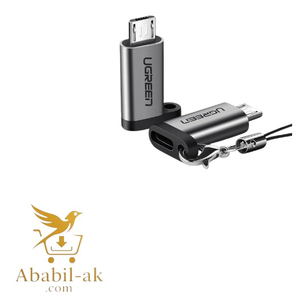 UGREEN USB TYPE-C TO MICRO USB GRAY CONVERTER # 50590 (C-S)