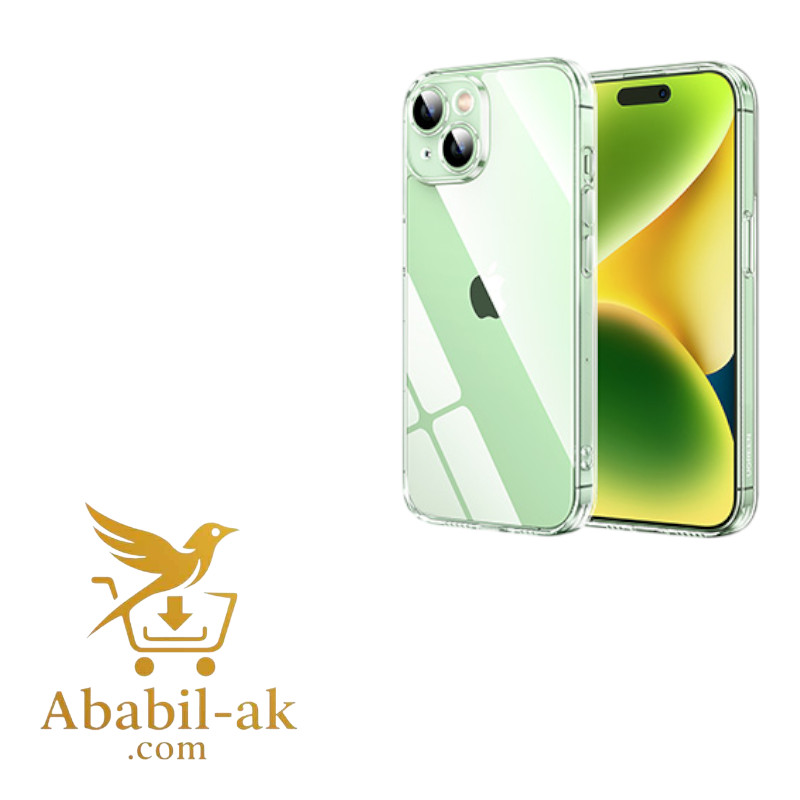 UGREEN 25384 Cushion Protective Case for iPhone15 6.1-inch (Clear)#LP717 (G-B)