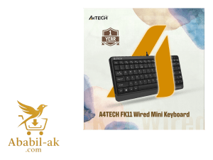 A4tech Fstyler FK11 Compact Size Mini Keyboard  ( G-B )
