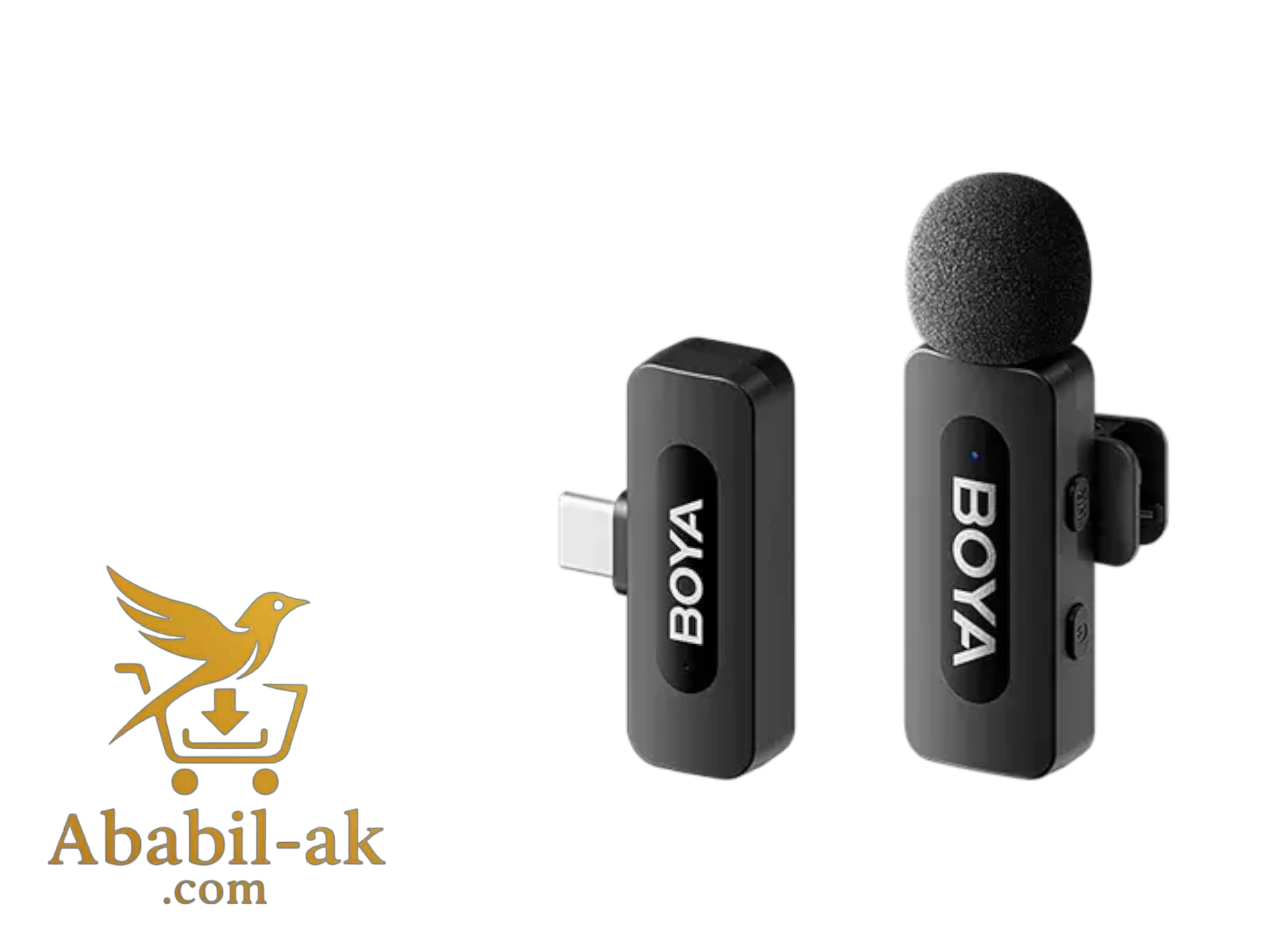 BOYA BY-V10 Ultracompact 2.4GHz Wireless Microphone for Type-C Device ( G-B )