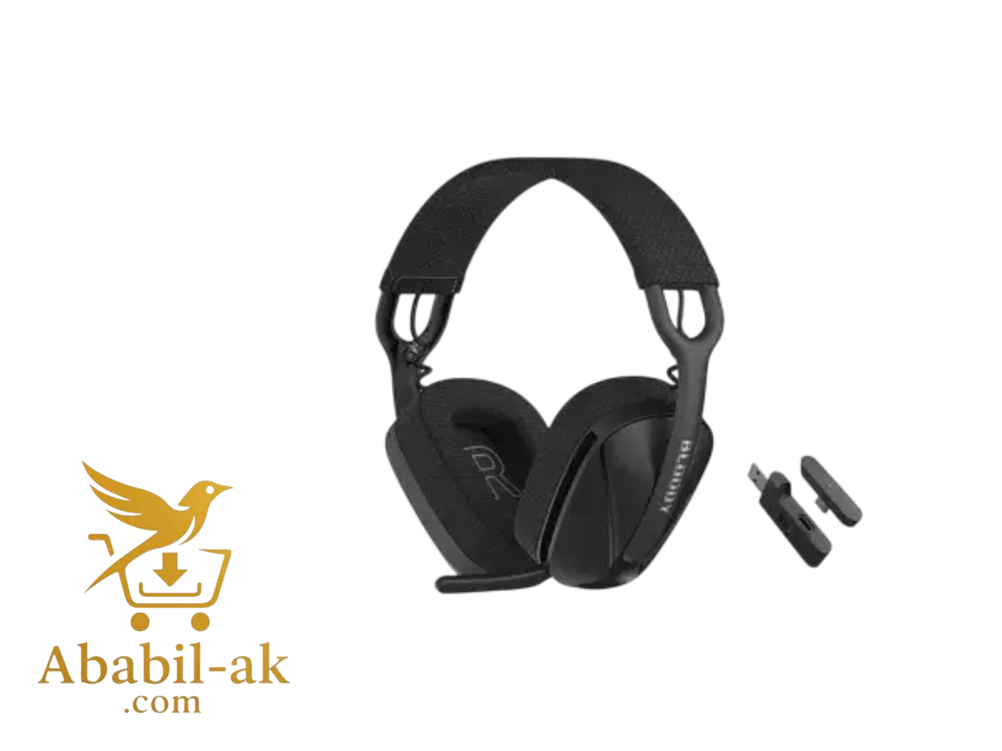 A4tech Bloody GR280 Bluetooth Wireless & Wired Noise Cancelling Gaming Headphone - Black ( G-B )