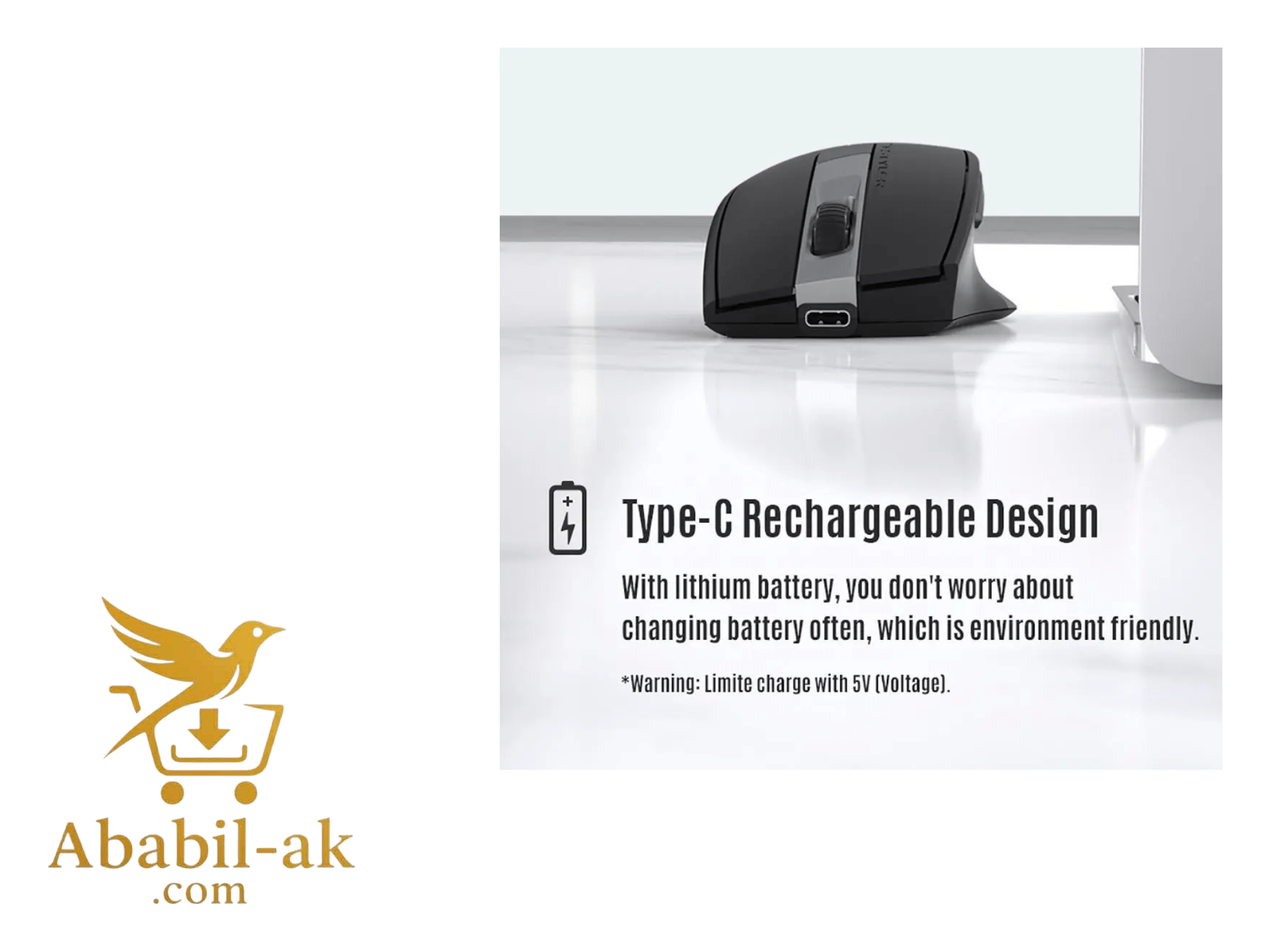 A4Tech Fstyler FB35CS Midnight Green Silent Click Rechargeable Wireless Mouse ( G-B )