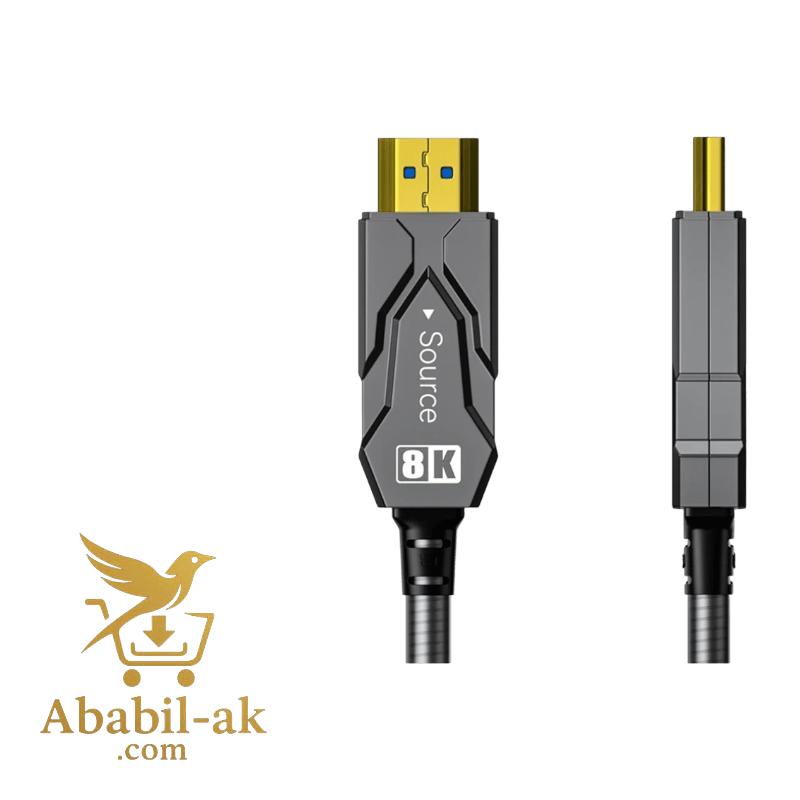 DTECH DT-HF8080KF 8K HDMI ARMORED 80M FIBER OPTIC CABLE WITH WATERPROOF SHELL ( C-S )