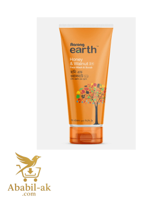 Aarong Earth Honey & Walnut 2-in-1 Face Wash & Scrub 100 ml