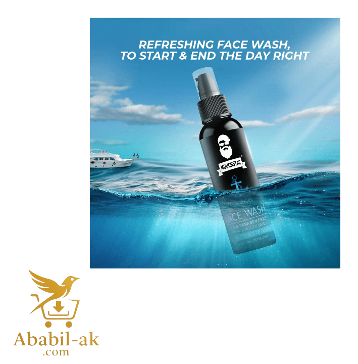 Muuchstac Ocean Face Wash for Men (100 ml)