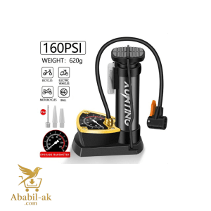 Portable High-Pressure Foot Pump – Mini Bike & Household Air Inflator for MTB & All Bicycles