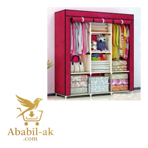 HCX Wardrobe Storage Organizer for Clothes - Big Size - Magenta C-270 (N-S)
