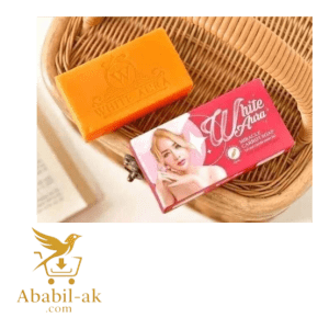 white aura soapwhite Aura Miracle Carrot Soap a popular skin-brightening beauty soap formulated in Thailand
